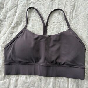 CRZ YOGA Women's Sports Bra - Dark Gray